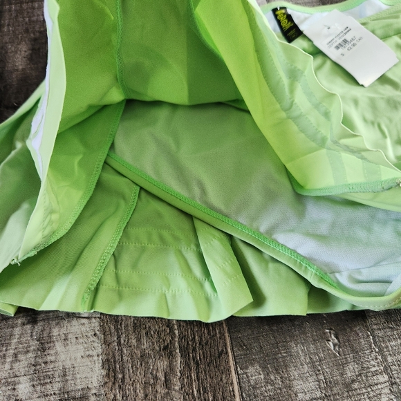 Keroppi Sanrio Pleated Swim Varsity Stripe Skirted Swim Bottoms Hot Topic NEW - Picture 6 of 11